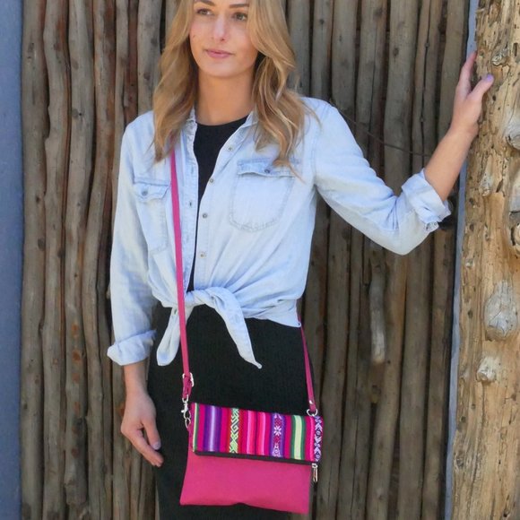 Handmade Peruvian small crossbody purse - Picture 5 of 5